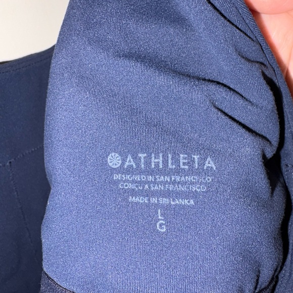 Athleta Purpose Crop Sports Bra Size Large - Picture 7 of 9